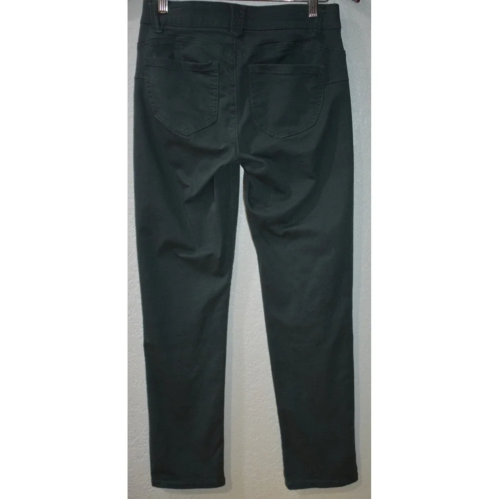 Democracy Absolution Straight Leg Pants 2P Sage/teal Green B1560VMX229 Petite